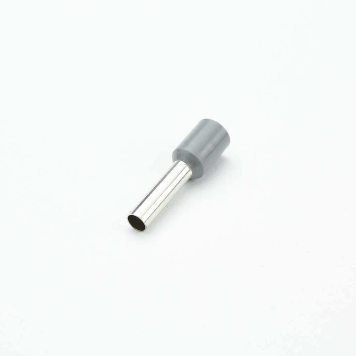 edi-tronic Aderendhülsen isoliert 4mm² 1000 St. E-4mm² grau 1000x Aderendhülsen 4mm² isoliert, 1000x