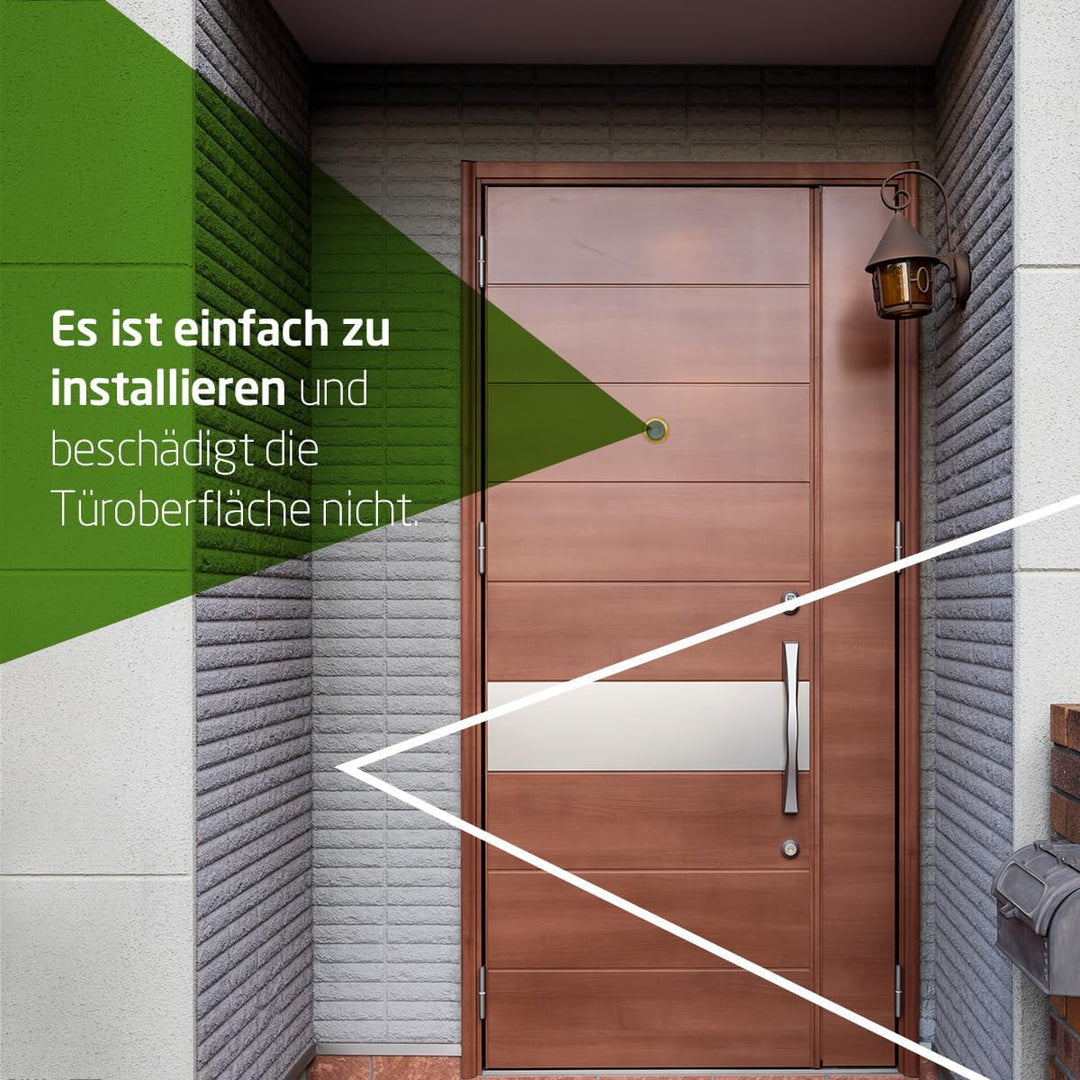 Amig - Digitaler Türspion mit 4'' LCD-Display | Video-Kamera-Spion | Einfache Installation und Verwe