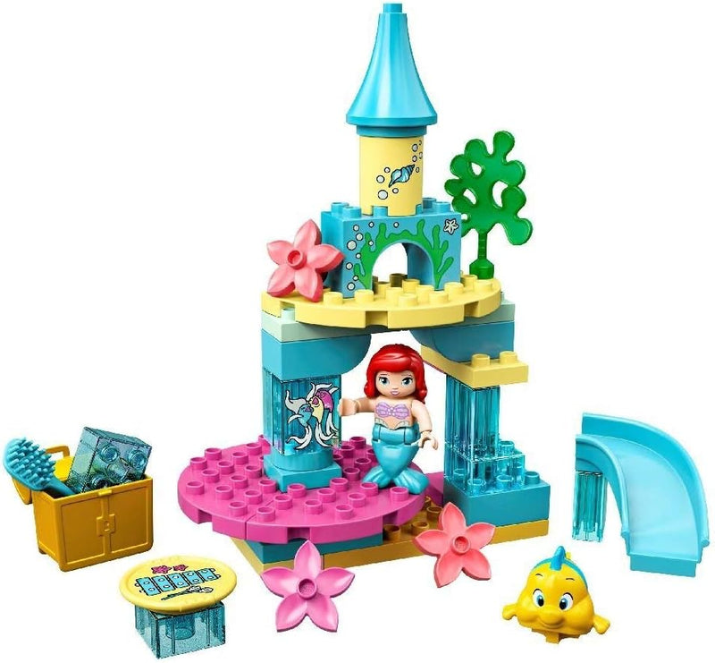 LEGO 10922 DUPLO Disney Princess Arielles Unterwasserschloss mit Arielle der kleinen Meerjungfrau Mi