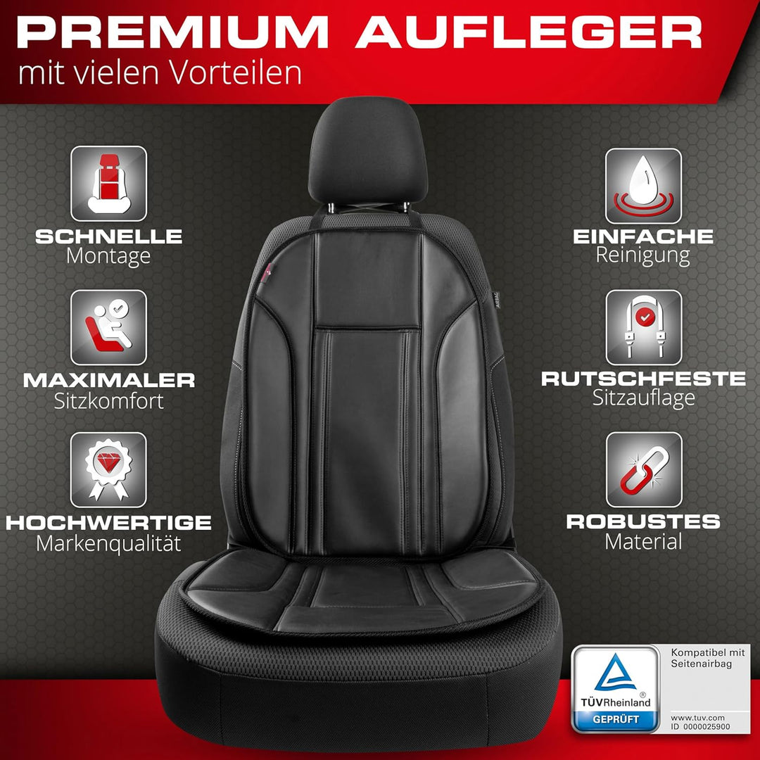 Walser Auto-Sitzaufleger Ravenna, Auto-Sitzauflage, Sitzschoner-PKW universal, Autositzschoner aus K