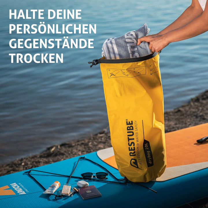 Restube Wasserdichter Drybag – Premium-Qualität für ultimativen Schutz | Vielseitig und geräumig | I