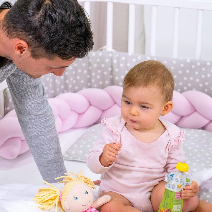 babybay Baby Kuschelschlange (Made in EU) - Kuschelschnecke in vielen Farben und Grössen, Nackenroll