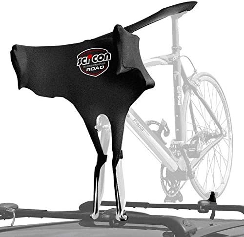 Scicon Roof Rack Bike Bra Cover-Triathlon, Erwachsene, Unisex, Schwarz, Standard