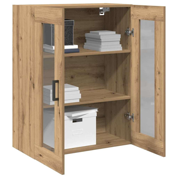 vidaXL Wandschrank Artisan-Eiche 69,5 x 34 x 90 cm Holzwerkstoff, Wohnzimmer-Schrank, rechteckige Au