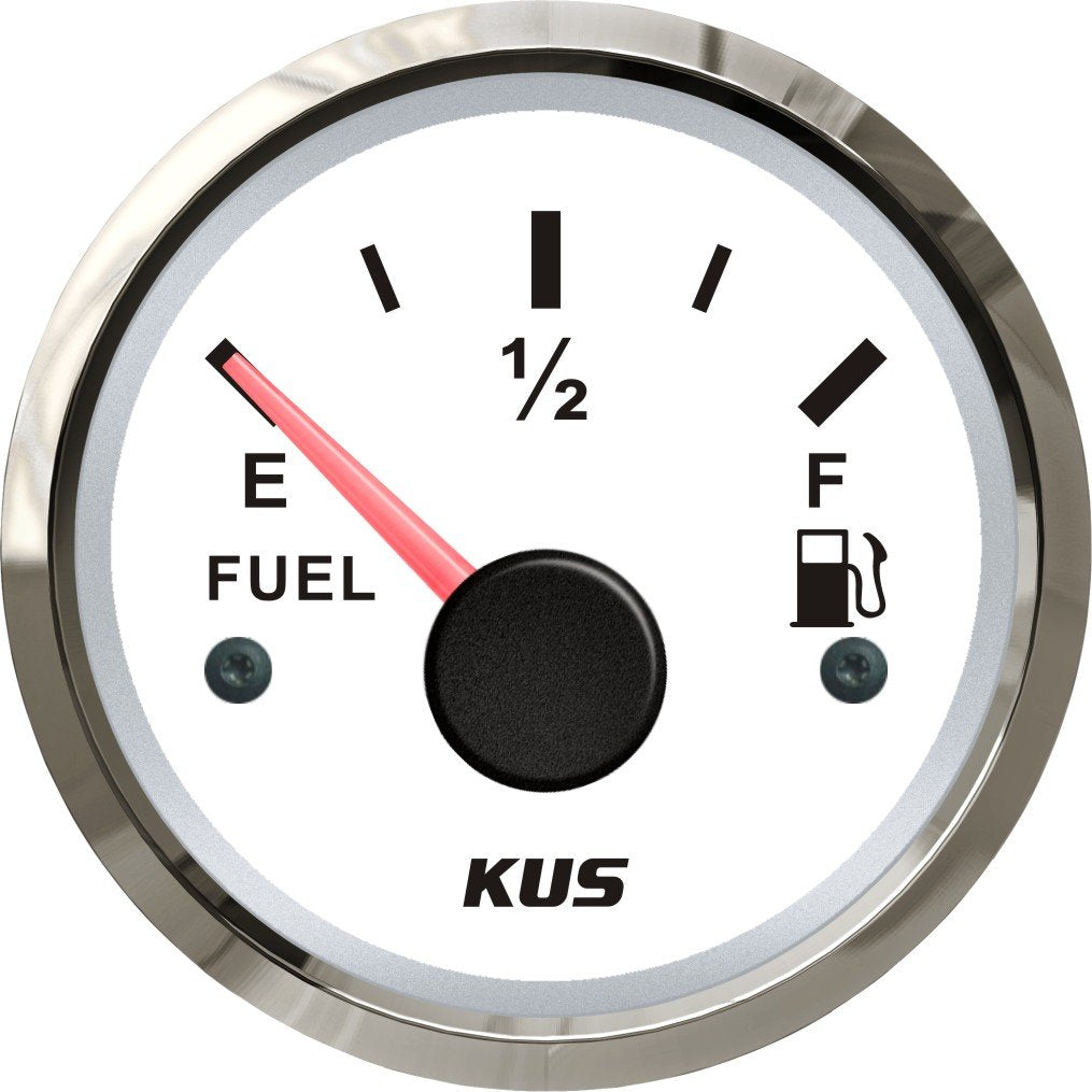 KUS Warranted Fuel Oil Füllstandsanzeige Messanzeige 0-190Ohm Mit Hintergrundbeleuchtung 12V/24V 52M