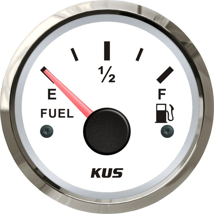KUS Warranted Fuel Oil Füllstandsanzeige Messanzeige 0-190Ohm Mit Hintergrundbeleuchtung 12V/24V 52M