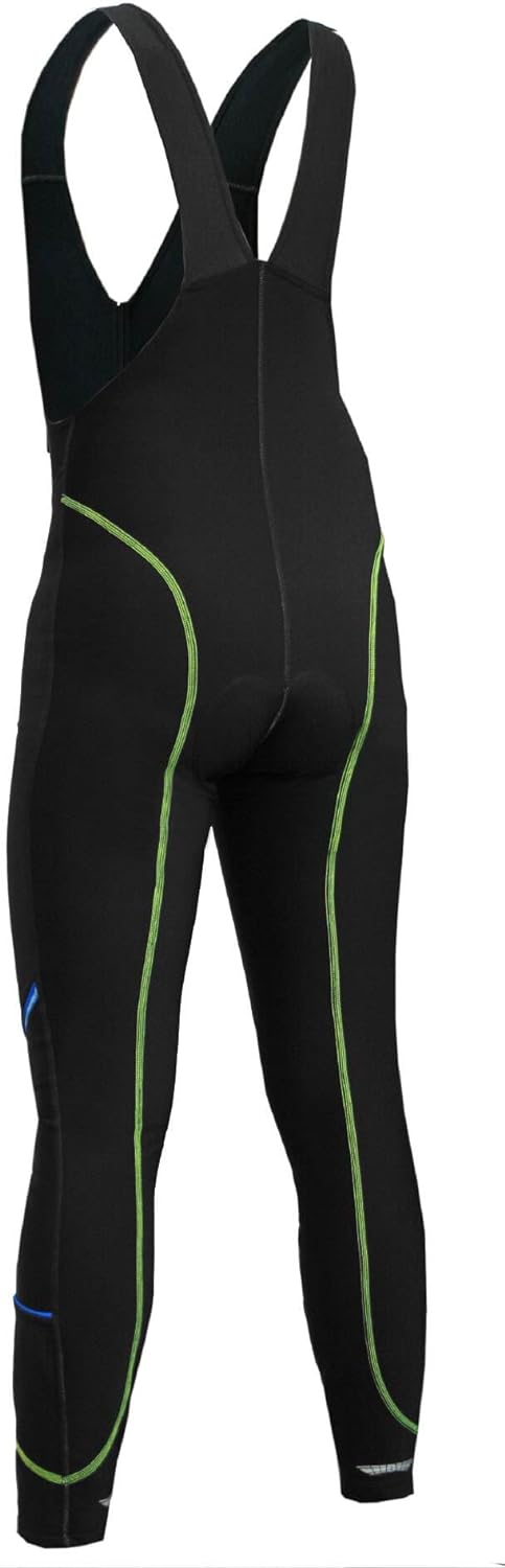 Berkner Radhose Bikehose Trägerhose lang Model: Joshua Schwarz 4XL, Schwarz 4XL