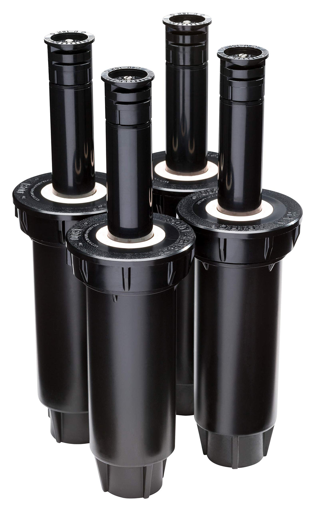 Rain Bird 1803DSH4PK Professioneller Dual-Sprüh-Pop-Up-Sprinkler, 180° Halbkreismuster, 2,4 m - 4,1
