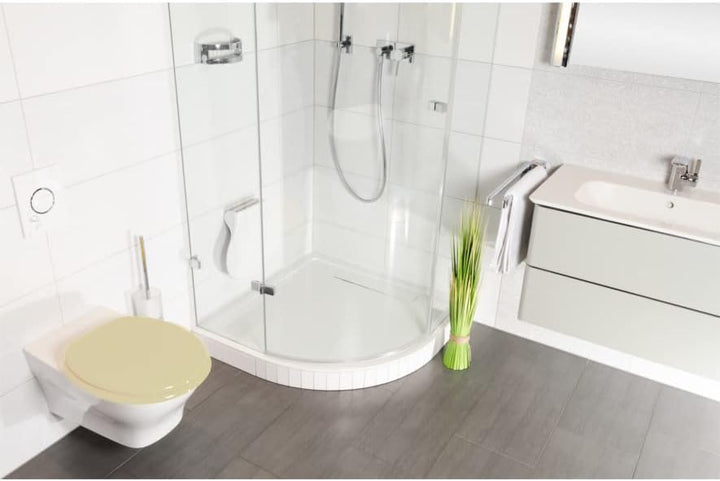 Sanilo WC Sitz ohne Absenkautomatik, viele einfarbige Toilettendeckel zur Auswahl, hochwertige und s