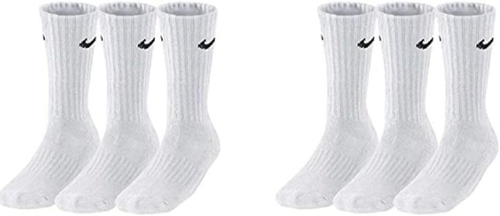 Nike Herren|Damen Socken Sx4508 001 S Weiss, S Weiss