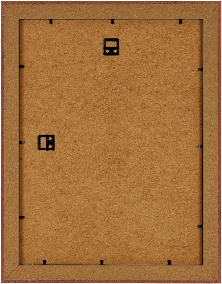 yd. Your Decoration - Bilderrahmen 75x100 cm - Nussbaum - Bilderrahmen aus MDF mit Acrylglas - Antir