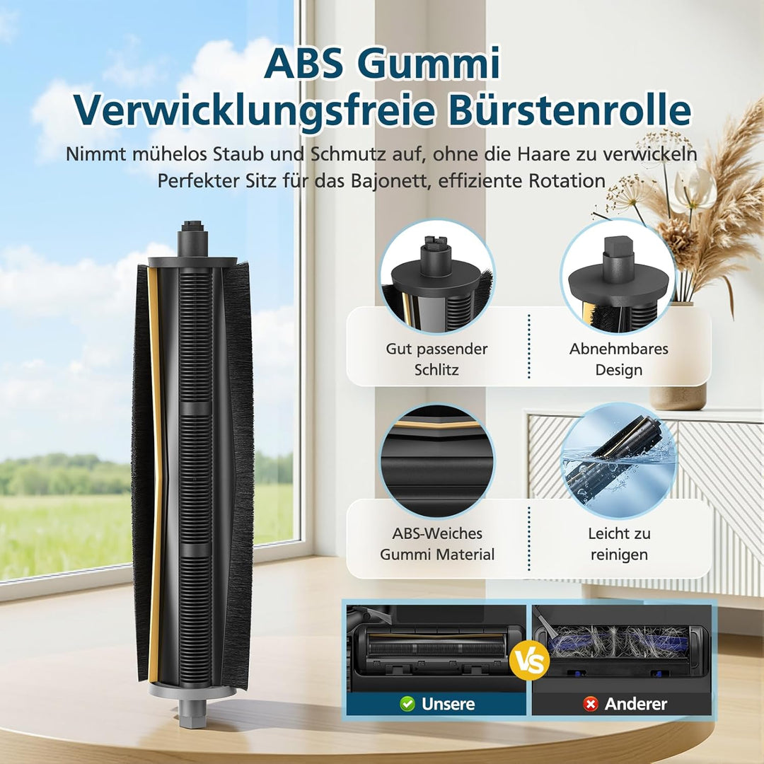 TriCut-Bürste Zubehör für Dreame X40 Ultra Complete/X40 Ultra /L40 Ultra/X40 Master/L10s Ultra Gen 3