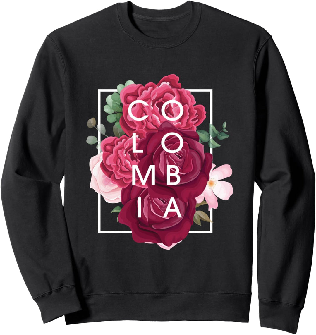 Blumen der Kolumbianischen Kunst - Kolumbianischer Stolz Sweatshirt