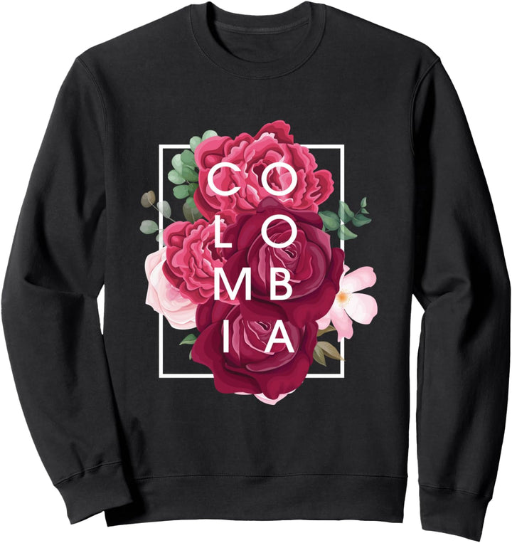 Blumen der Kolumbianischen Kunst - Kolumbianischer Stolz Sweatshirt