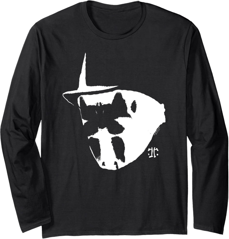 Watchmen Rorschach Mask and Symbol Langarmshirt