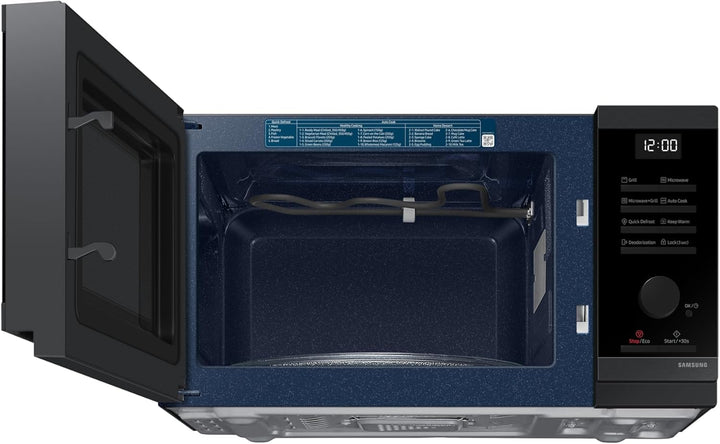 Samsung MG23DG4524AGE1 Mikrowelle mit Grill, 23 l, 800 W, Schwarz