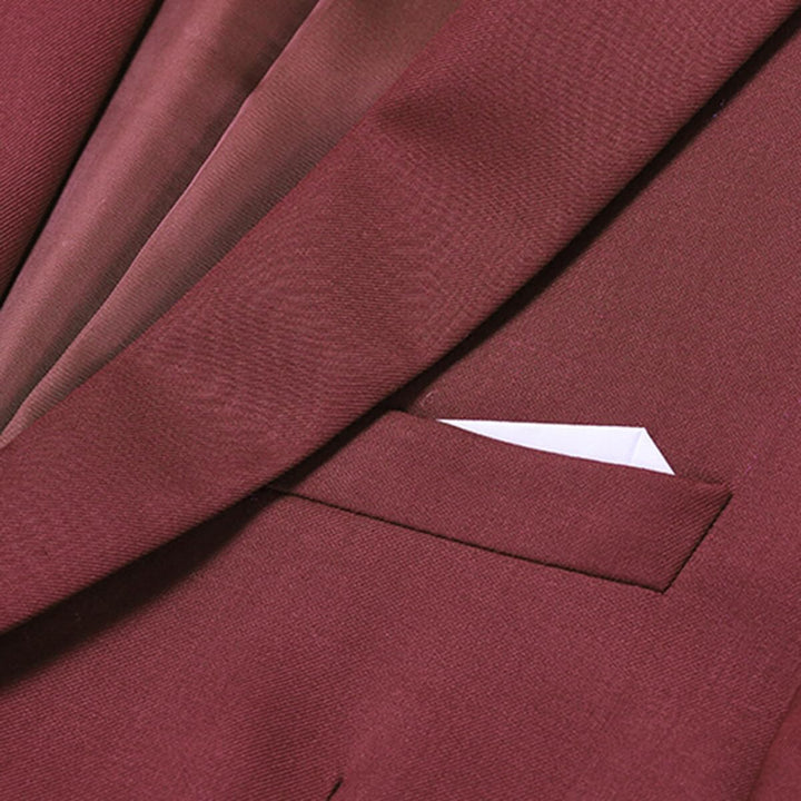 Allthemen Sakko Herren Slim Fit EIN Knopf Anzugjacke Herren Blazer für Business Hochzeit Freizeit XS