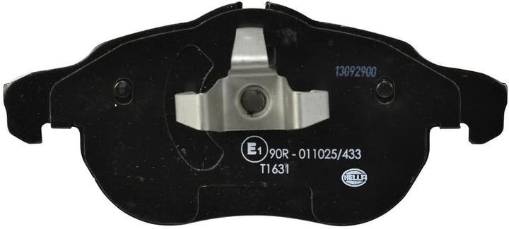 HELLA PAGID 8DB 355 012-681 Bremsbelagsatz - T1631 - Dicke/Stärke: 20.6mm - Bremssystem: Teves - für