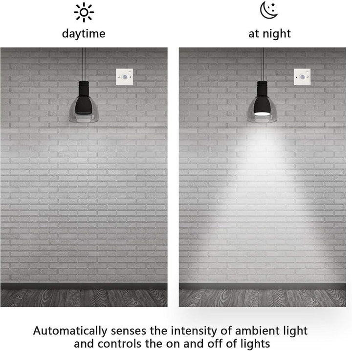 Wasserdichter LED Lichtschalter für den Aussenbereich mit mit 20 mm Gewinde IP65 Dämmerungssensor fü