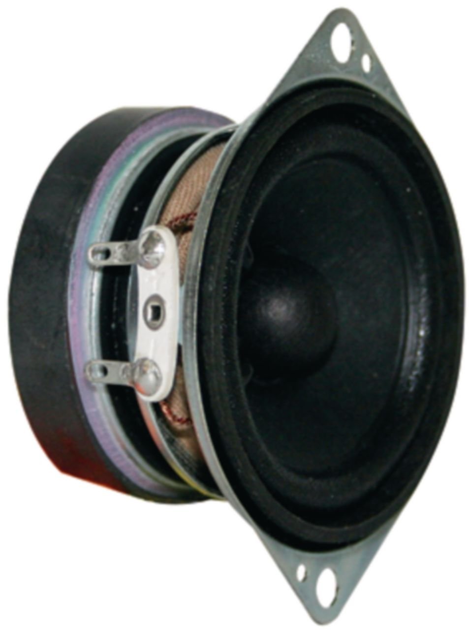 Visaton 5 cm (2") Breitbandlautsprecher, Schwarz Single, Single