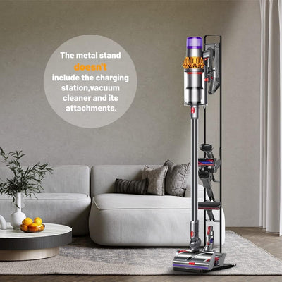 Ständer für Dyson Akkusauger V15 V12 V11 V10 V7 V8 mit Rädern, Metallständer Staubsaugerhalter Halte