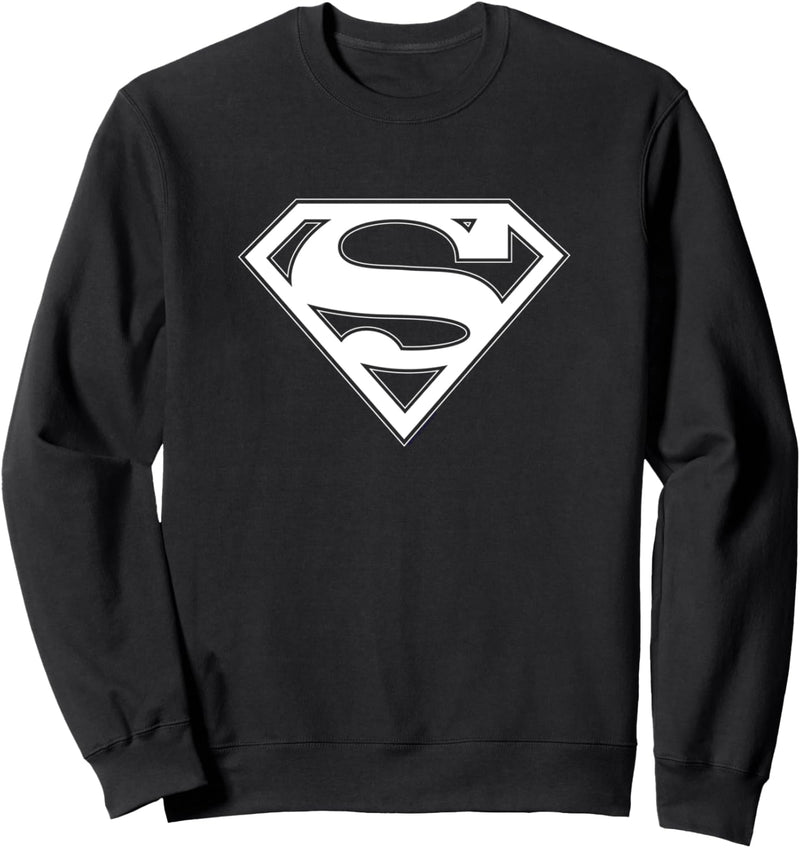 Superman Blue & White Shield Sweatshirt