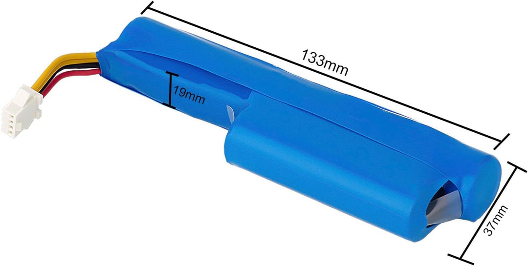 3000mAh 10,8V Li-Ion Akku kompatibel mit Vileda VR 102, VR One, VR 201 PetPro, VR 303 Saugroboter, E
