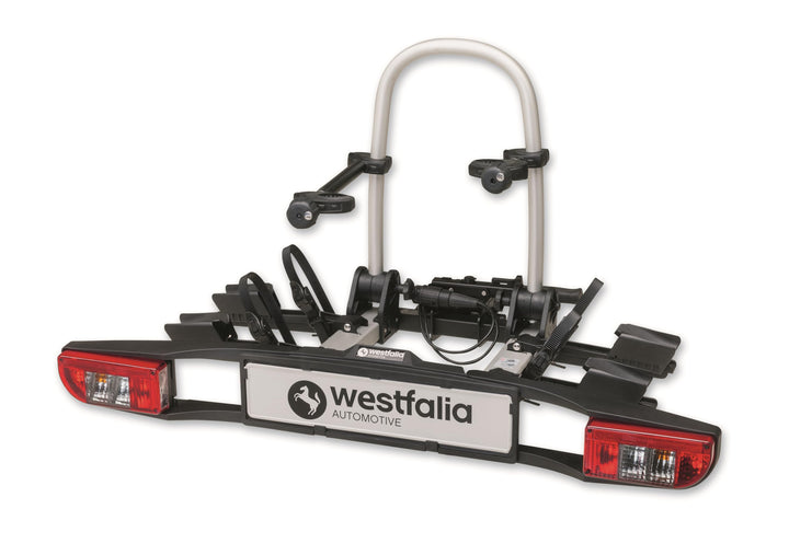 Westfalia Bikelander Classic Fahrradträger für die Anhängerkupplung | Kupplungsträger für 2 Fahrräde