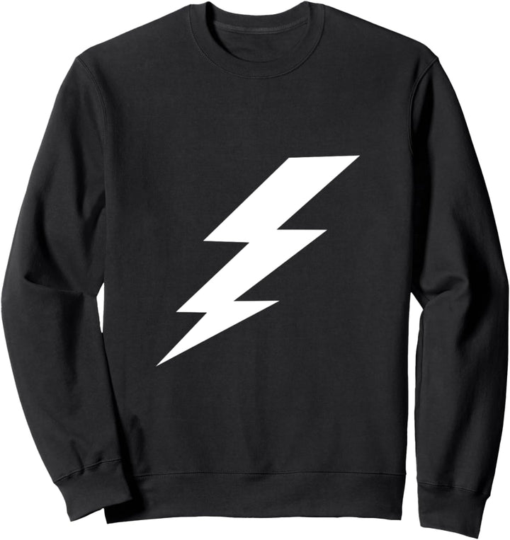 Weisser Blitzschraube Sweatshirt