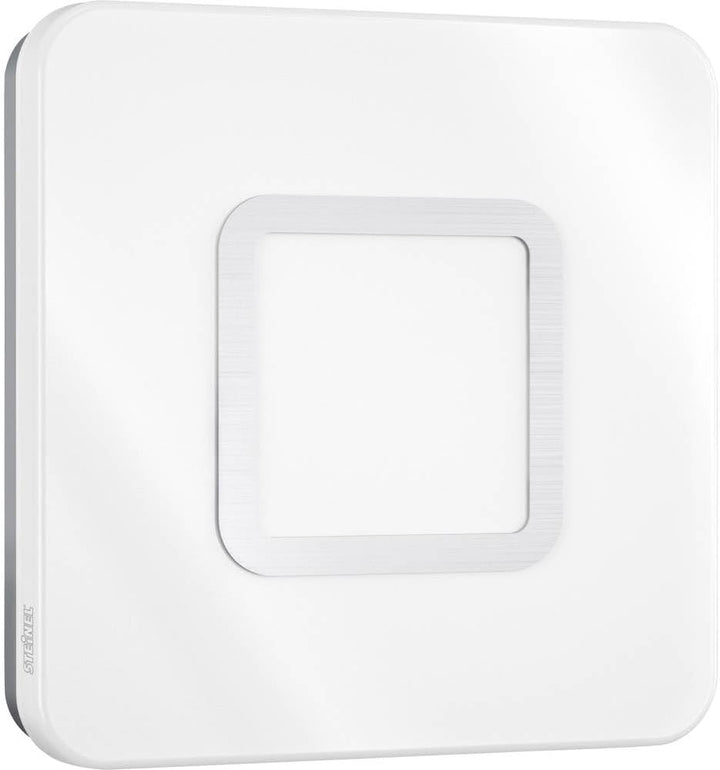 Steinel LED Innenleuchte RS LED M1 S Edelstahl, 8.8 W LED Wandlampe, 759 lm, 360° Bewegungsmelder, m