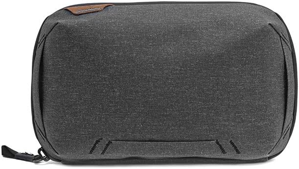 Peak Design Tech Pouch Charcoal Organizer-Tasche für Smartphones, Kabel etc. (Dunkelgrau)
