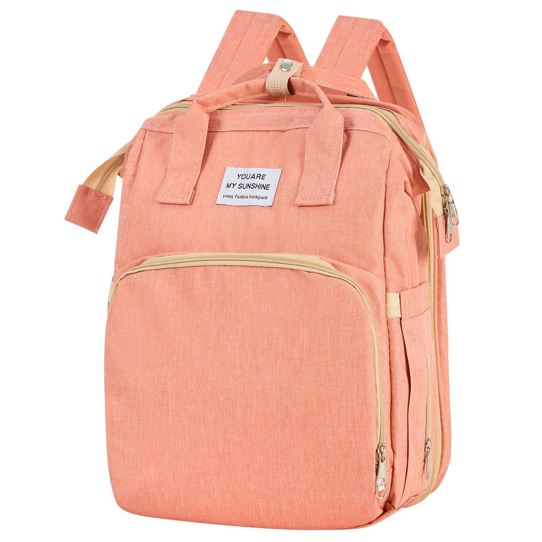 Multifunktionaler Wickelrucksack Baby – Wasserdichte Wickeltasche Rucksack aus Oxford Stoff mit Isol