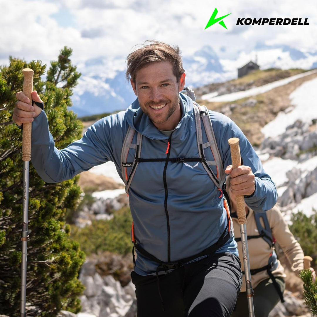 Komperdell Explorer Zero Cork Trekkingstöcke 105-140 cm