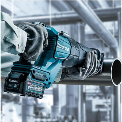 Makita JR001GM201 Akku-Reciprosäge 40V max. / 4,0 Ah, 2 Akkus + Ladegerät im Transportkoffer mit 2 A