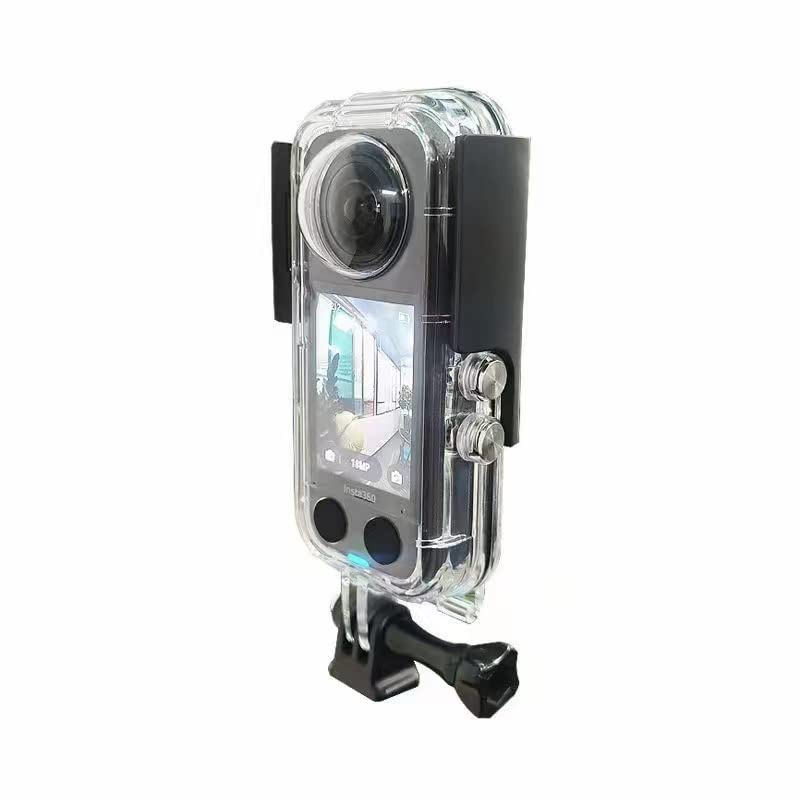 Insta360 X3 Panoramic Camera Waterproof Case, 195FT/60M IPX8 Certified Sports Underwater Swimming Di