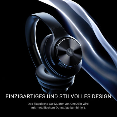 OneOdio A10 Bluetooth Kopfhörer Over Ear mit Hybrid Active Noise Cancelling [Bis zu 62 Std] Kabellos