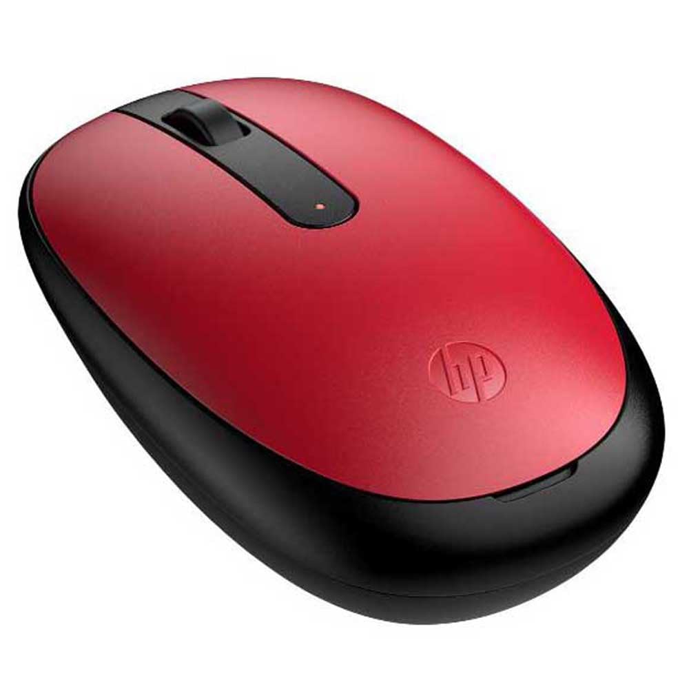 HP 240 (‎43N05AA) kabellose Maus (1.600 dpi, 3 Tasten, Scrollrad, USB dongle), rot, Rot