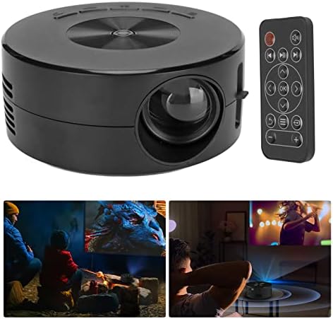 Tragbarer Mini-LED-Projektor, TFT-LCD-Heimkino-Filmprojektor mit Telefongleicher Bildschirmfunktion,