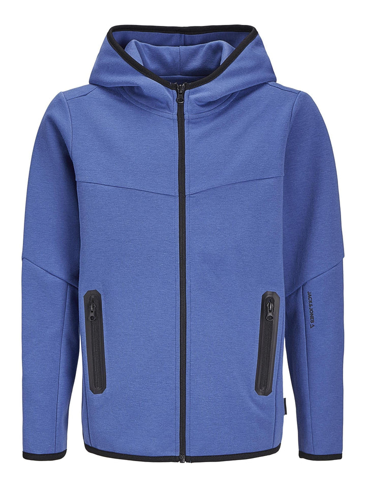 JACK & JONES Boy Kapuzenjacke Einfarbig Kapuzenjacke Junior 152 Beaucoup Blue, 152 Beaucoup Blue