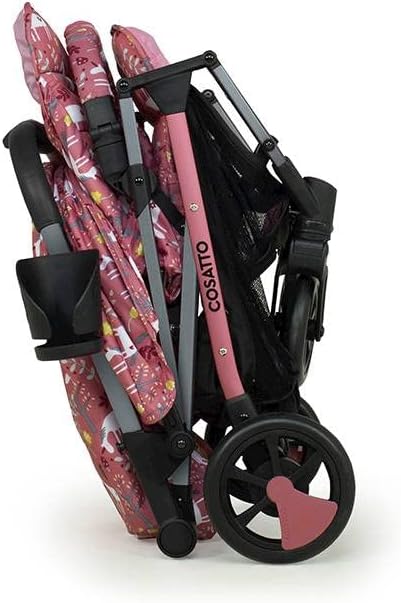COSATTO Woosh 3 - Leichter Kinderwagen ab Geburt bis 25kg.Einfaches Zusammenklappen mit 1 Hand,kompa