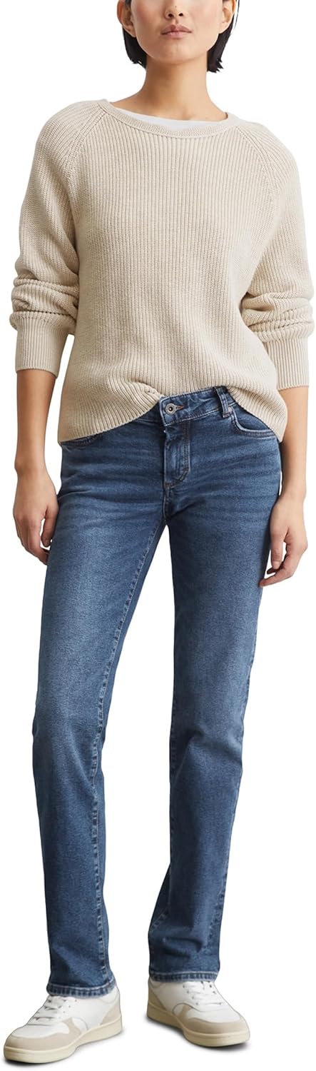Marc O'Polo Damen Pullover Sweater M Weiss, M Weiss