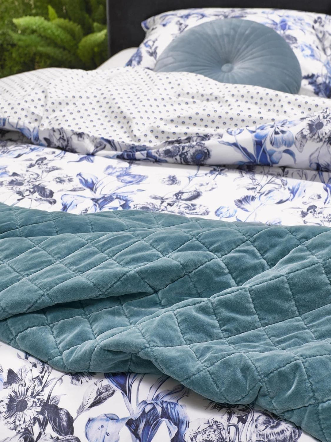 ESSENZA Tagesdecke Julia Denim 220x265 cm, Denim 220x265 cm
