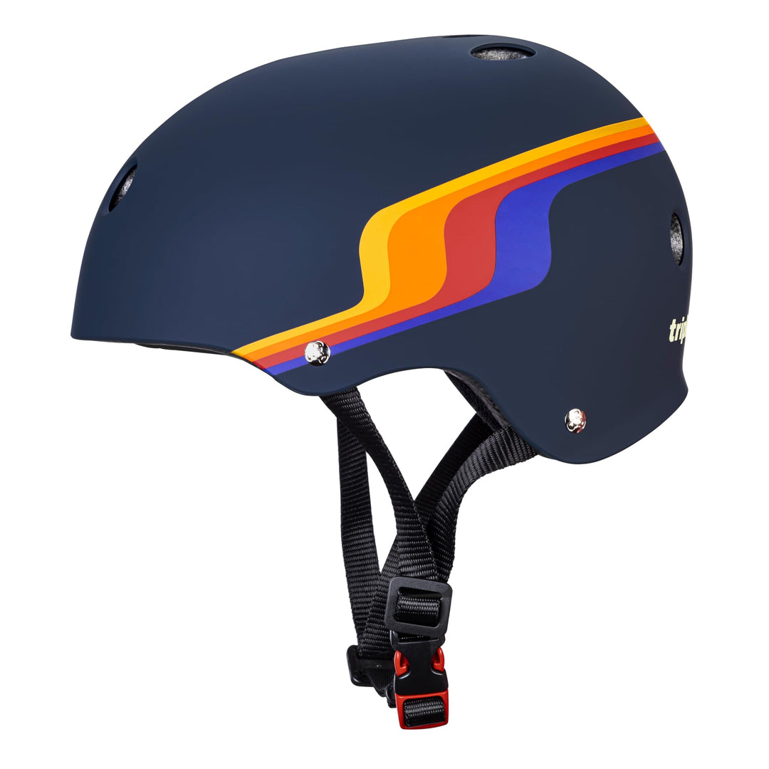 Triple Eight Herren Zertifizierter Sweatsaver-Helm Skate-und Skateboard S Pacific Beach, S Pacific B