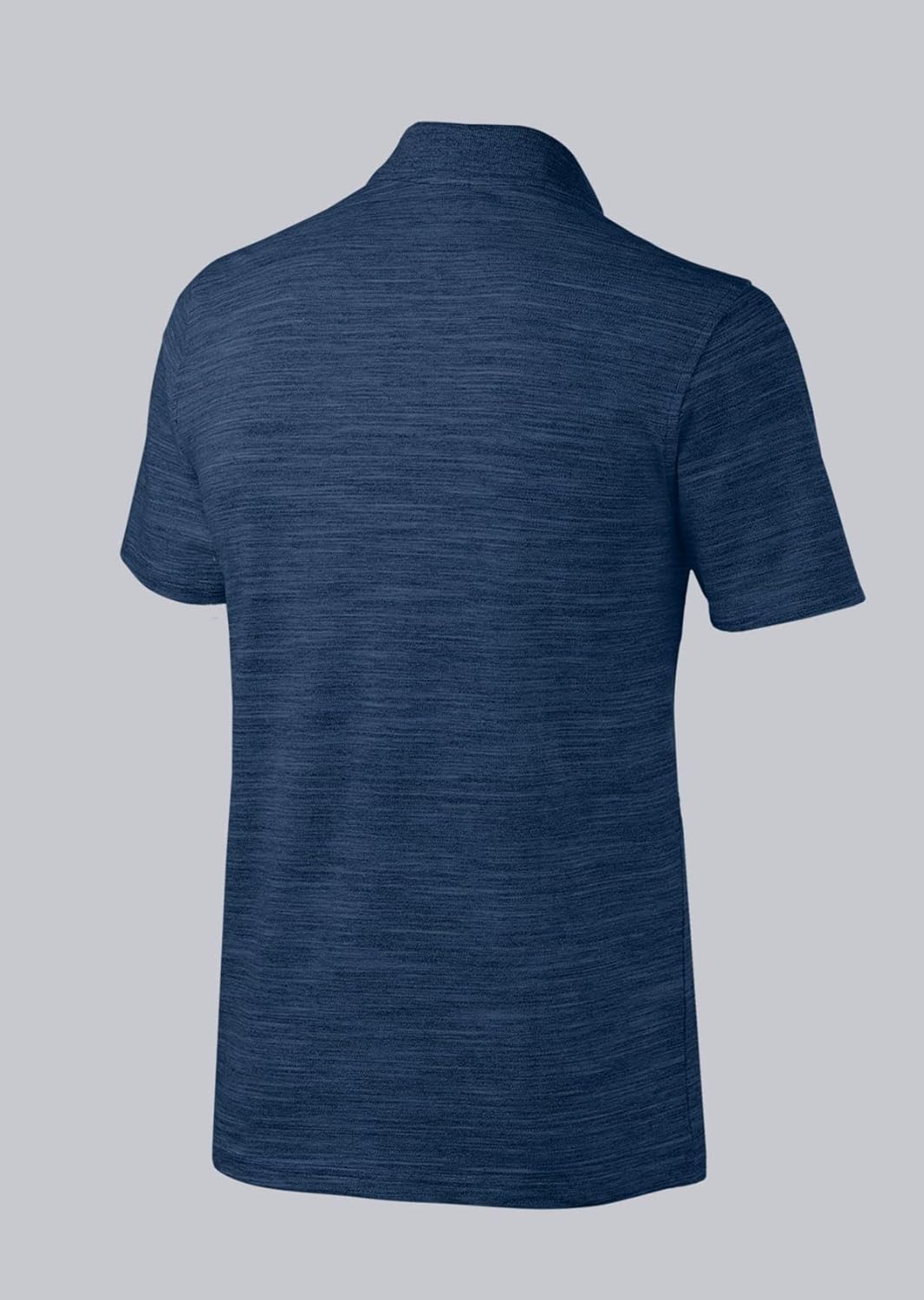 BP 1712-232-110-3XL Unisex-Poloshirt, Space-Dye-Stoff, 1/2 Ärmel, Polokragen, 195,00 g/m² Stoffmisch