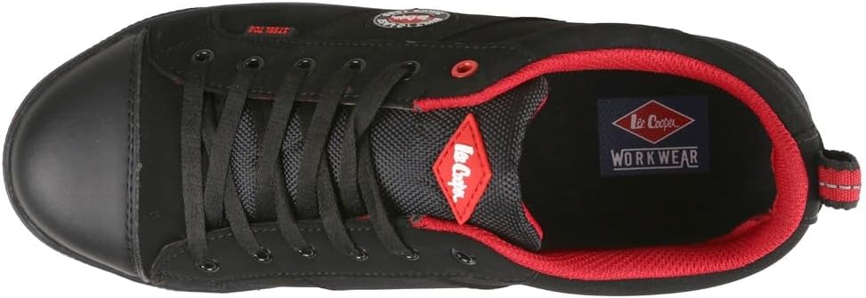 Lee Cooper Unisex Lcshoe054 Sicherheitsschuhe, Schwarze Schuhe, 36 EU Schwarze Schuhe 36 EU, Schwarz