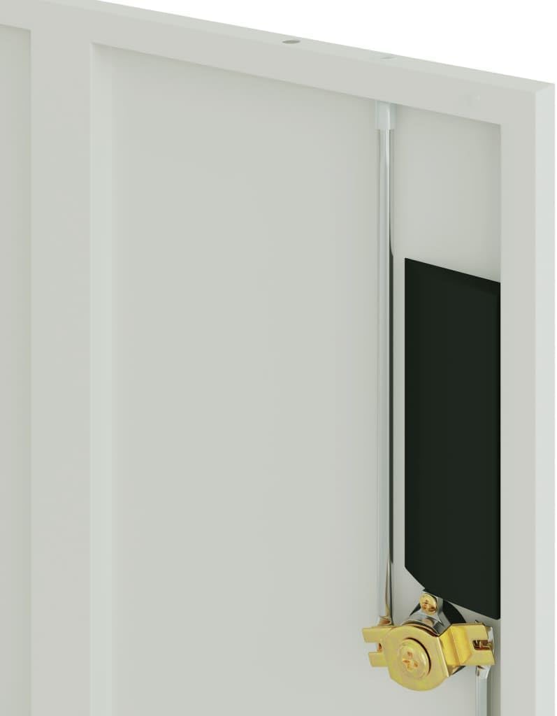 Cozynest Aktenschrank, Büroschrank mit Einlegeboden, Abschliessbar Metallschrank Schrank mit Türen,