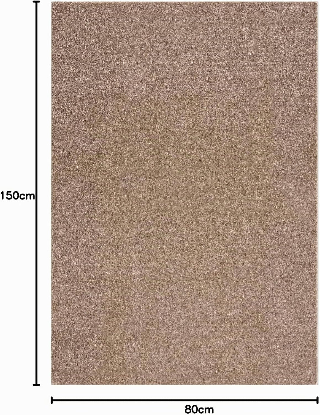Impression Kurzflor-Wohnzimmerteppich - Schlichte Moderne Teppiche für Schlafzimmer, Büro, Flur, Küc