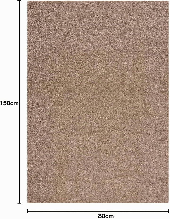 Impression Kurzflor-Wohnzimmerteppich - Schlichte Moderne Teppiche für Schlafzimmer, Büro, Flur, Küc