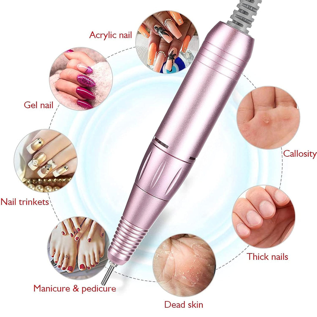 Handstück für Nagelfräser, Nagelbohrer Griff Nail Art Bohrer Handstück Nagelpoliermaschine Elektrisc