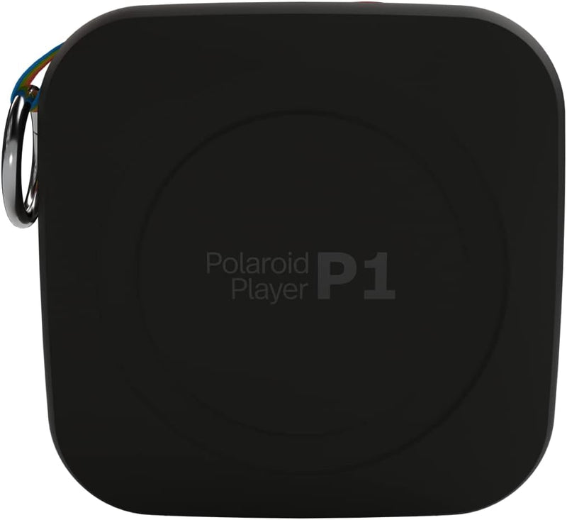 Polaroid P1 Music Player (Black) - Super Portable Wireless Bluetooth Speaker Rechargeable with IPX5